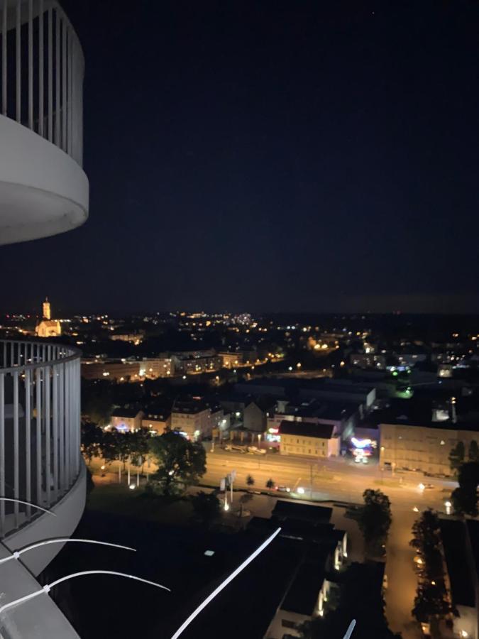 Appartment Im Hotelturm Augsburgo Exterior foto